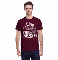 Common Sense Maroon